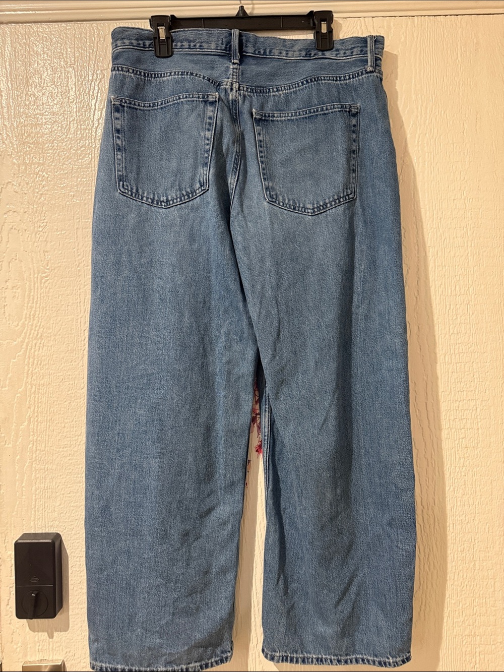 Uniqlo Light Blue Wide-Leg Jeans size 7 - Picture 5 of 6